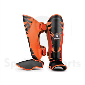 Espinilleras de Boxeo de Cuero Genuino de Alta Calidad, Último Diseño, Personalizadas con Impresión, Equipo de Boxeo MMA Personalizado - Product Image 6