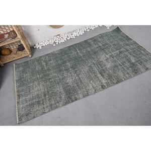 พรมขนสัตว์แนววินเทจ6.3ft ขนาดใหญ่3.3 x แบบปะต่อดีไซน์คลาสสิกนามธรรมสำหรับวัยรุ่นทำด้วยมือยางพาราทรงสี่เหลี่ยมบริเวณโถงทางเดิน - Product Image 2