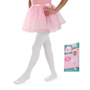 Collants de ballet pour filles, vêtements de danse pour enfants, en tissu mousseline, nylon et coton, pour les spectacles de gymnastique - Product Image 4