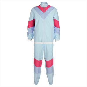 Factory Price Custom Design Polyester/Cotton Waterproof Windproof Windbreaker Tracksuits High Quality Casual Wear Zipper Set - Product Image 3