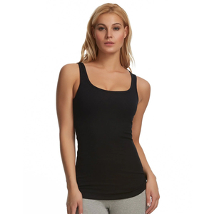 Vente en gros de débardeurs de sport pour femmes, en coton et élasthanne, respirants, pour la salle de sport, le yoga, l'entraînement, la musculation - Product Image 1