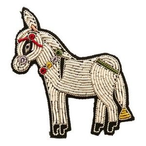 Broches de alambre de lingotes de nuevo diseño de la mejor calidad, broches de alambre de lingotes al por mayor a bajo precio, broche de joyería de caballo hermoso #0009 - Product Image 1
