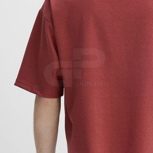 Camiseta Corta de Corte Cuadrado para Hombre con Diseño Moderno de Streetwear, Mangas Anchas, Estructura Relajada y Estilo Urbano a la Moda - Product Image 6