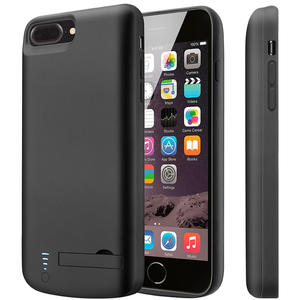 8000mAh Slim Wireless Charging Smart <b>Battery</b> <b>Case</b> Quick Charge Audio Output for Mobile Phone High Capacity Power Bank Includes - Product Image 3