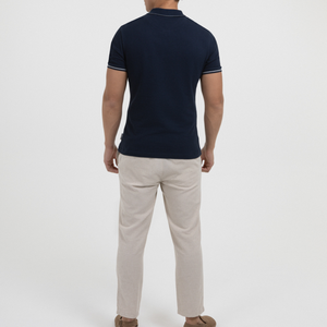 Fabricante personalizado polos de alta calidad de los hombres de manga corta Venta caliente de colores Golf Poloshirt para los hombres - Product Image 6
