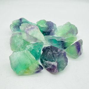 Pierre brute de fluorite naturelle la plus vendue en gros, pierre précieuse brute pour la guérison Reiki, la décoration intérieure et la méditation - Product Image 5