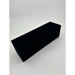 TISHYA DIAMOND Foldable Black Velvet Storage Organizer Multiple Compartments 16 Pair Capacity for Jewelry Small Items <b>Vanity</b> Box - Product Image 4
