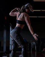 Sujetador Deportivo de Yoga para Mujer, Talla Grande, Transpirable, Ligero, Elástico en Cuatro Direcciones, Soporte Alto, Sin Costuras, Ropa Deportiva Activa