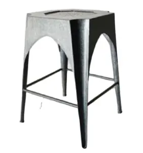 Tabouret en métal de tabouret de grande qualité personnalisable pouf pour la décoration de bureau à domicile