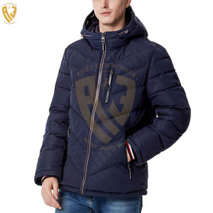 Chaqueta acolchada cálida acolchada con cremallera de gran tamaño hecha a medida con ropa de invierno de lona de alta calidad para hombres y mujeres - Product Image 6