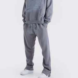 Ensemble décontracté surdimensionné de haute qualité en gros, jogging personnalisé, survêtement d'entraînement unisexe, sweat-shirt - Product Image 3