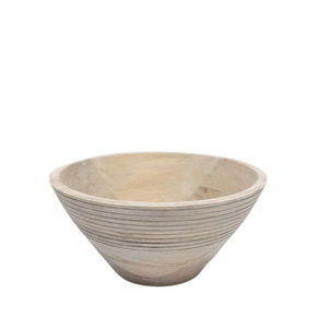 Kitchenware Acacia Wooden Round Fruit <b>Bowl</b> With Base Brown Polish Serving <b>Bowl</b> Handicraft Salad Mixing and <b>Soup</b> <b>Bowl</b> - Product Image 6