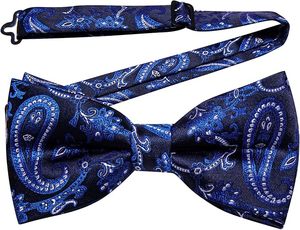 Maçonnique 100% Soie Tissé Pré Attaché Réglable Noeud Papillon Meilleure Vente En Gros Travaux Formels Bureau Garçons Affaires Noeuds Papillon Respirant - Product Image 4