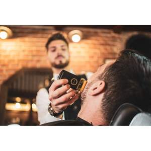 Afeitadora Eléctrica Portátil Recargable por USB para Hombre, Mini Afeitadora de Lámina Única para Eliminar el Vello Facial, Color Negro, Cuchilla Doble de Repuesto para Uso en Autocaravanas - Product Image 1