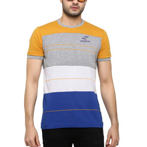 Camiseta de algodón personalizada de tela transpirable de algodón para hombres 2024 camisetas de alta calidad para hombres de venta completa - Product Image 2