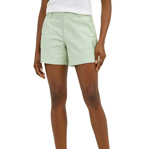 Pantalones cortos Cargo informales de verano a la moda para mujer, pantalones vaqueros de algodón con logotipo personalizado, ropa de mujer de estilo callejero, pantalones cortos de cintura alta para mujer - Product Image 1