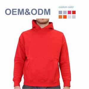 Nouveau design personnalisé, sweat à capuche à épaules tombantes 500 g/m², sweat à capuche surdimensionné en coton vierge pour hommes - Product Image 3