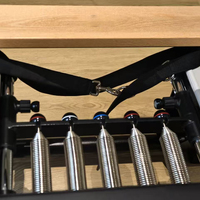 Equipo de Pilates Portátil de Aluminio con Resorte Telescópico Reforzado para Entrenamiento de Core y Yoga, Uso Comercial y de Estudio, Venta al por Mayor