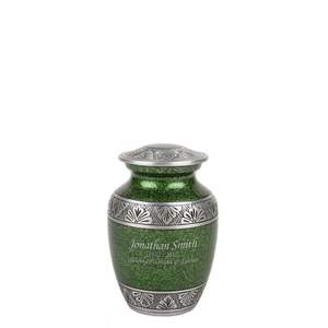 Urnas de cremación de aluminio personalizadas con diseños impresos detallados que ofrecen un recuerdo atemporal para los seres queridos - Product Image 1