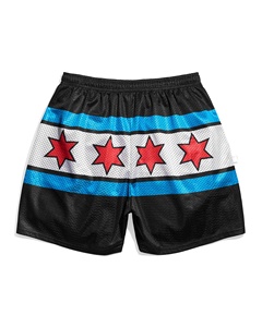 Pantalones cortos de baloncesto de malla de poliéster de verano para hombre, pantalones cortos de gimnasio con bolsillo de sublimación de 5 pulgadas y 100% algodón, muestra gratis - Product Image 5