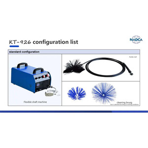 Nadca (AB-204) ระบบทำความสะอาดช่องลมด้วยมือประสิทธิภาพสูงเชื้อเพลิงไฟฟ้า220โวลต์สำหรับการใช้งานเชิงพาณิชย์และที่อยู่อาศัย - Product Image 5