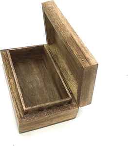 Joyero de madera de suministro de fábrica para regalos de boda o decoración para sala de estar artesanías de madera hechas a mano - Product Image 2