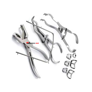 Kit professionale in gomma dentale in acciaio inossidabile - Product Image 2