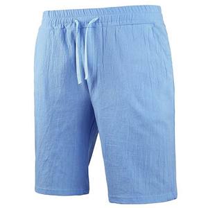 Short de fitness pour homme à cordon de serrage 100% coton personnalisé prix de gros pour short de jogging - Product Image 2