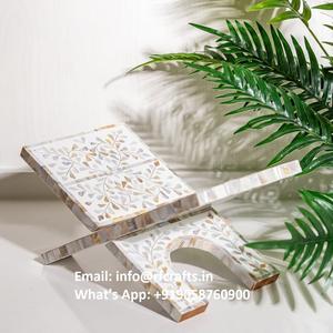 Artesano madre de perla Corán titular elegante exhibición de libro islámico para lectura sagrada y regalos - Product Image 5