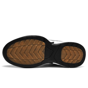 Chaussures grandes tailles noires/bleues pour hommes, baskets décontractées sur mesure avec logo, faible MOQ, vente en gros - Product Image 2