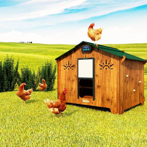 Cucciolotta Polly Chalet 2XL Cuadrado, Fabricado en Italia, Laminado HPL de Alta Calidad, Resistente al Viento, Resistente a la Intemperie, Cuadrado Grande - Product Image 4