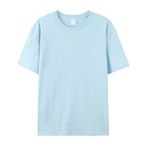 Camiseta de Verano de Alta Calidad, 100% Algodón Pesado, Multicolor, de Secado Rápido, Ecológica, Moderna, Informal, con Logotipo Personalizado, Talla Grande - Product Image 4