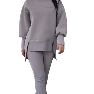 Nuevo Conjunto Deportivo Elegante con Sudadera Corta y Pantalones Joggers para Mujer, Conjunto Deportivo con Pantalones Deportivos - Product Image 3