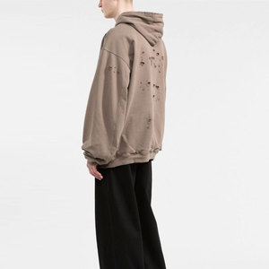 เสื้อฮู้ดผ้าฝ้าย100% ใส่สบายมีเอกลักษณ์สำหรับฤดูหนาว - Product Image 2