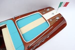 Gia Nhien Fabricante Diseño personalizado SUPER RIVA LAMBORGHINI MODELO DE MADERA BARCO-MODELO DE BARCO DE MADERA DE ALTA CALIDAD-ARTESANÍA - Product Image 5