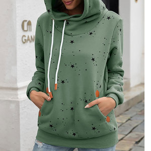 Sudaderas con capucha de mujer personalizadas con logotipo, Jersey OEM ODM y sudaderas con cremallera para uso informal y de invierno - Product Image 6