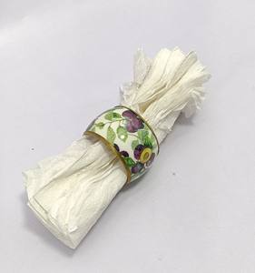 Resin & Wooden Napkin Rings Customized Wooden Napkin Ring <b>Tableware</b> Antique Product for Home Made in India - Product Image 2