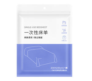 Draps de lit carrés jetables écologiques pour les voyages <span class=keywords><strong>et</strong></span> l'hôtellerie avec option de logo personnalisé - Product Image 1
