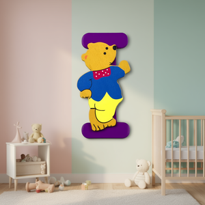Letrero Decorativo de Madera Personalizable 'Letra I' Surtido de Ideas para Bebés 23000939 Accesorio - Product Image 3