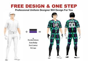 Uniformes de baseball personnalisés imprimés par sublimation HD de conception 3D 2025 uniformes de baseball pour hommes en tissu respirant de qualité luxueuse - Product Image 2