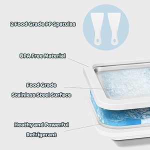 Máquina para Hacer Helados JoyMech con Placa Enfriadora y 2 Espátulas, Función de Placa Fría para Helados en Rollo Perfectos - Product Image 5