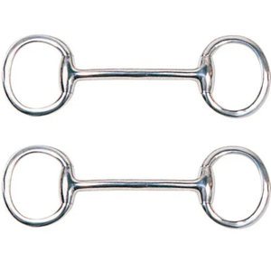 Acero inoxidable de alta calidad Mullen boca Eggbutt Snaffle Bit equipo de equitación brocas de entrenamiento de tachuelas ecuestres - Product Image 3
