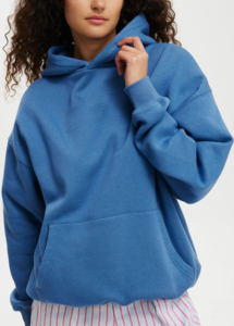 Sudadera con Capucha y Sudadera de Felpa 100% Algodón de Alta Calidad, Talla Grande, con Logotipo Personalizado, Ropa Urbana, Sudadera Gruesa para Mujer - Product Image 4