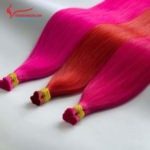 New Color Bulk <b>Hair</b> 100% Virgin <b>Remy</b> <b>Human</b> <b>Hair</b> <b>Extensions</b> Luxury Style From Thanh an <b>Hair</b> - Product Image 2