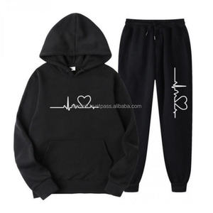Chándal deportivo clásico para hombre, conjunto de entrenamiento cómodo, chándal y pantalones - Product Image 1