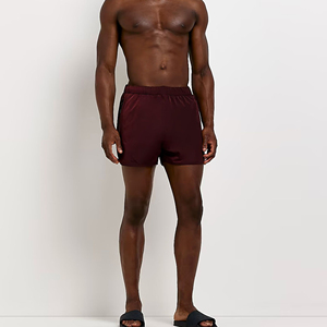 Vêtements de sport Short de plage élastique de bain à séchage rapide Short en maille taille haute avec fermeture à cordon de serrage imprimé pour hommes Style-OEM Service - Product Image 2