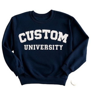 Personnalisé unisexe Design bouffée impression sweats respirant haute qualité matériel 100% coton coupe ample tenue décontracté sweats - Product Image 5