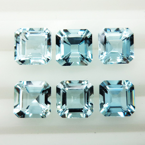 Venta caliente 100% Cojín de Aguamarina natural Forma de corte Precioso aguamarina Piedra preciosa suelta para la fabricación de joyas Uso a bajo costo OEM - Product Image 1