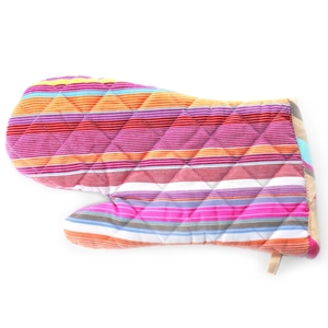 Guante de Horno de Algodón Egipcio con Diseño de Rayas de Última Generación y Calidad Premium, del Mejor Fabricante en India - Product Image 2