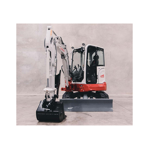 Takuchi TB335R รถขุดขนาดเล็กพร้อมกระปุกเกียร์ของ yanmar สำหรับโครงการก่อสร้างที่มีส่วนประกอบหลักของ PLC - Product Image 1